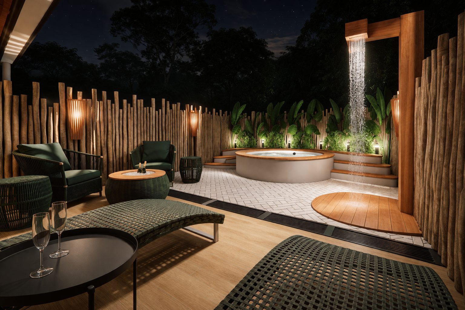 Eco Resort Zagaia — projeto de interiores
